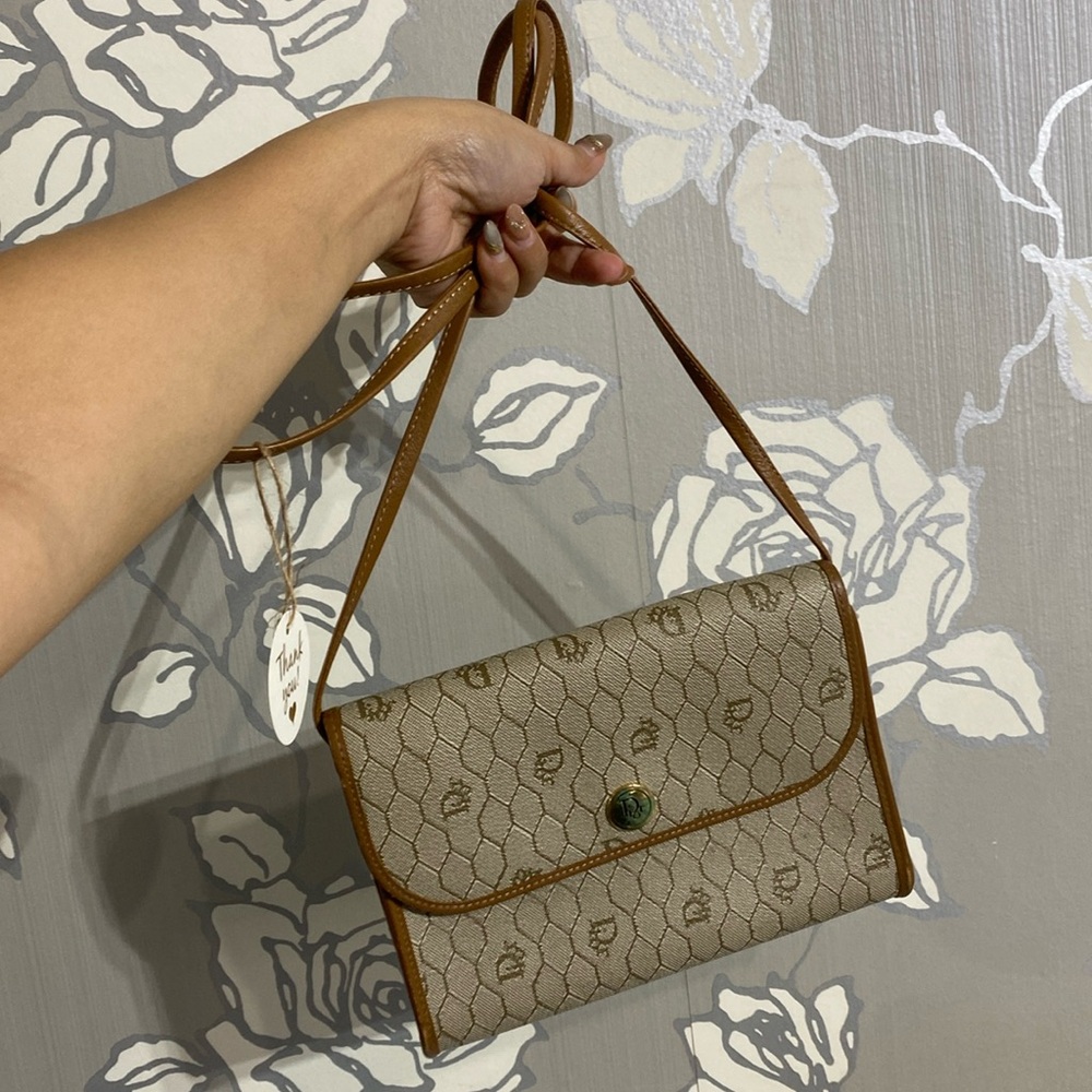 Small vintage Dior clutch bag- great used condition 9/10 minimal scratches